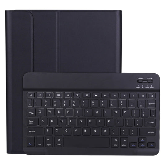 A11B Bluetooth 3.0 Ultra-thin ABS Detachable Bluetooth Keyboard Leather Tablet Case with Holder & Pen Slot for iPad Pro 11 2022 / 2021 / Air 5 / Air 4
