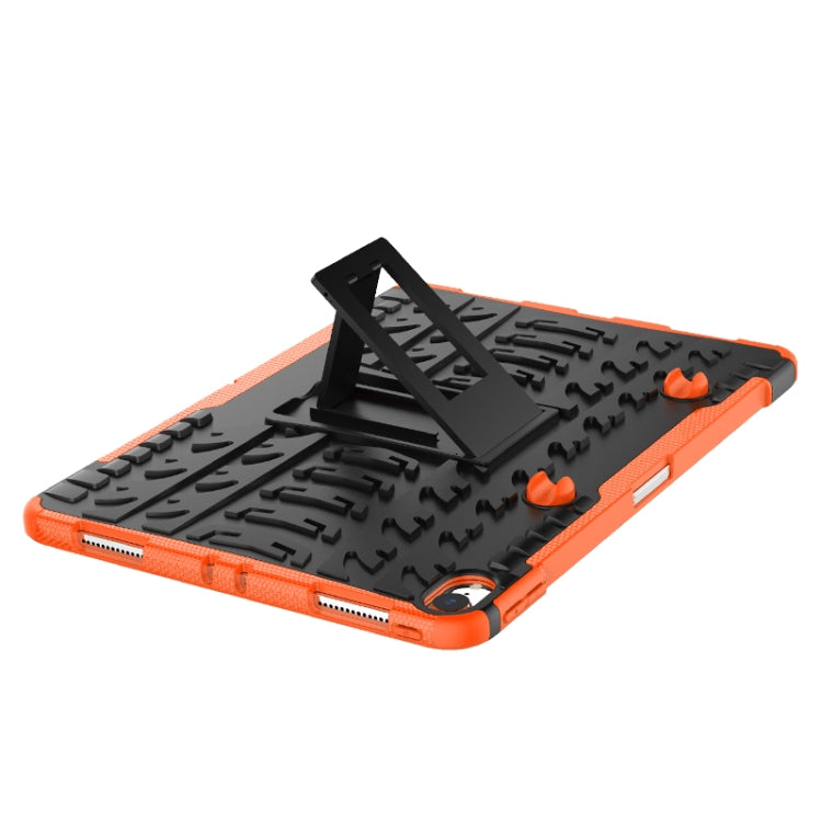 Tire Texture TPU+PC Shockproof Case for iPad Pro 11 inch (2018), with Holder & Pen Slot