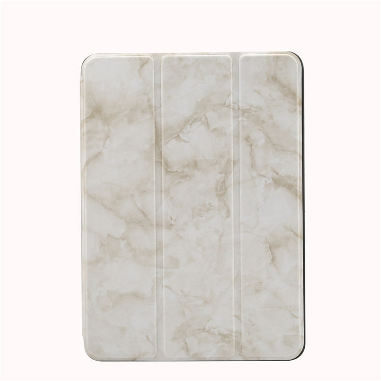 Marble Texture Pattern Horizontal Flip Leather Case for iPad Mini 2019, with Three-folding Holder & Pen Slot & Sleep / Wake-up Function