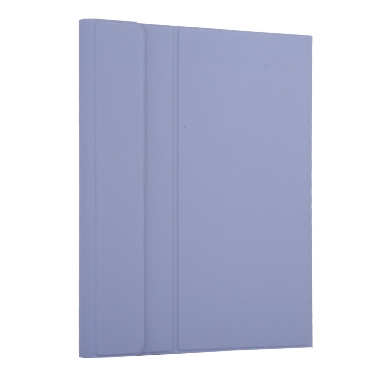 TG11BS Detachable Bluetooth White Keyboard Microfiber Leather Tablet Case for iPad Pro 11 inch (2020), with Backlight & Pen Slot & Holder