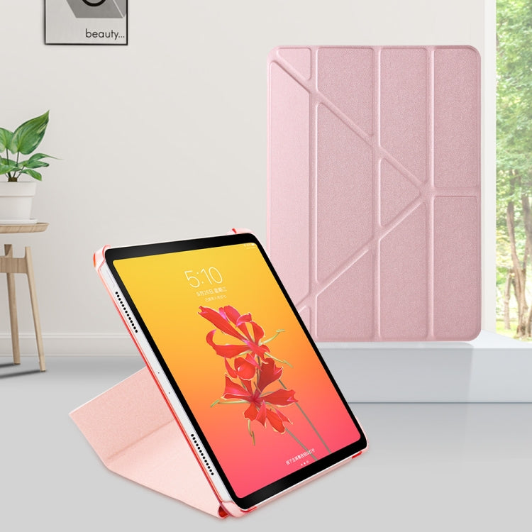 Horizontal Flip Ultra-thin Magnetic PU Leather Case for iPad Air 11 2024 / iPad Pro 11 inch 2018/2020/2021, with  Sleep / Wake-up Function