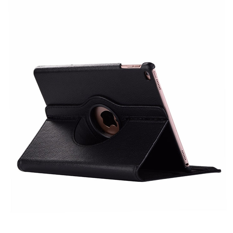 Litchi Texture Horizontal Flip 360 Degrees Rotation Leather Case for iPad Mini 2019, with Holder & Sleep / Wake-up Function
