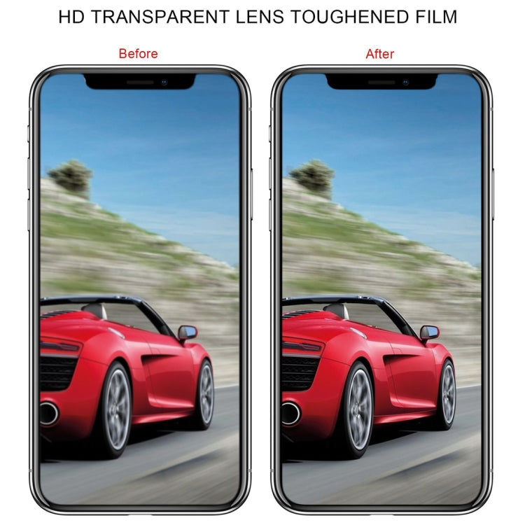 For iPhone X Rear Camera Lens Protector Tempered Glass Protective Film with Holes