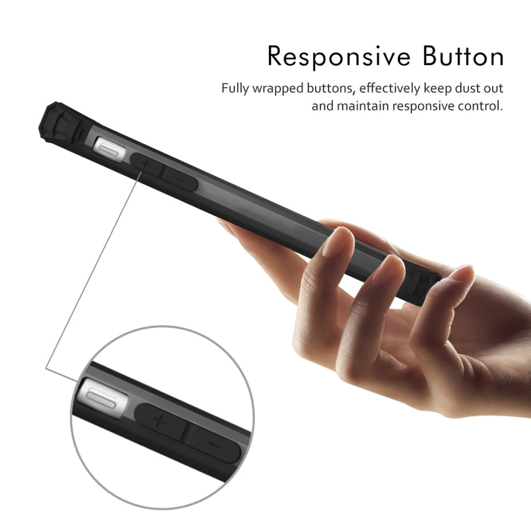 For iPhone X / XS Diamond Series Electroplating PC +  Silicone Protective Case