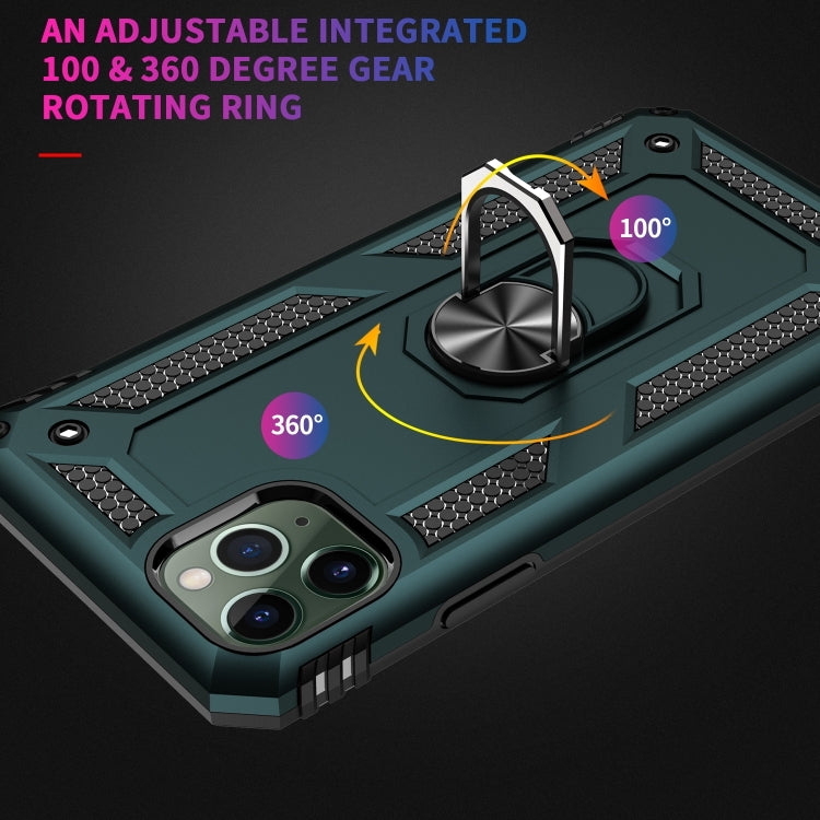 Armor Shockproof TPU + PC Protective Case for iPhone 11 Pro, with 360 Degree Rotation Holder