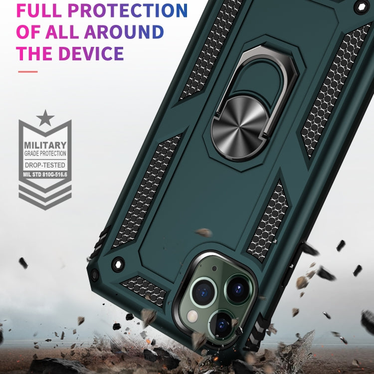 Armor Shockproof TPU + PC Protective Case for iPhone 11 Pro, with 360 Degree Rotation Holder