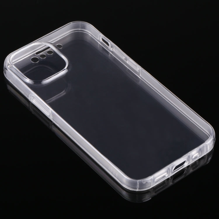 For iPhone 13 mini PC+TPU Ultra-Thin Double-Sided All-Inclusive Transparent Case