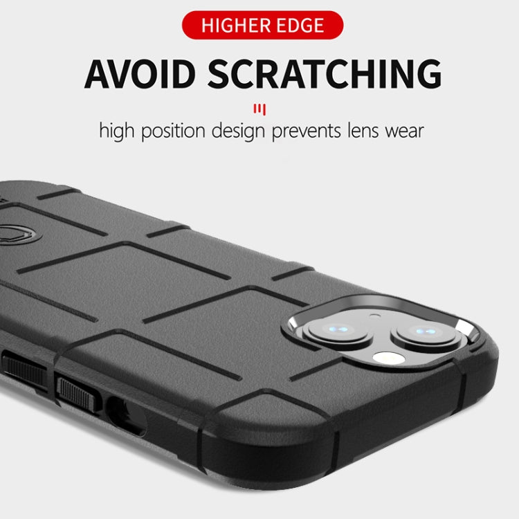 For iPhone 13 Rugged Shield Full Coverage Shockproof TPU Case