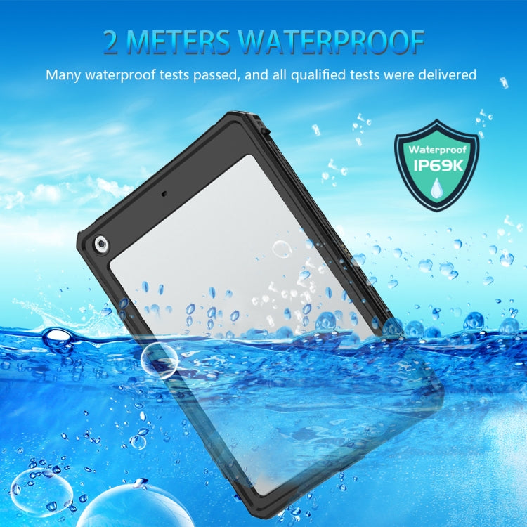 For iPad 10.2 2021 RedPepper Shockproof Waterproof PC + PET + TPU Tablet Protective Case