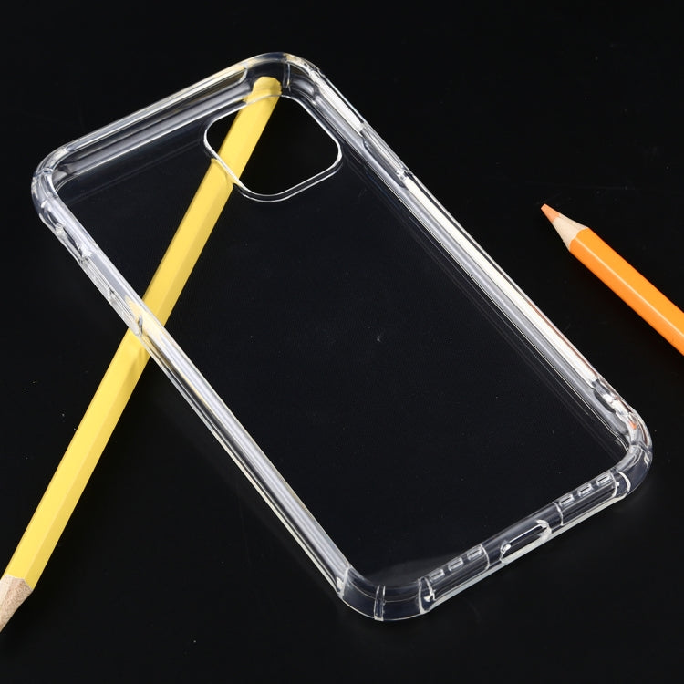 For iPhone 11 Shockproof Thick Transparent TPU Protective Case