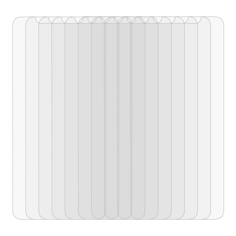 For iPhone 11 / XR 50pcs 0.3mm 2.5D 9H Tempered Glass Film