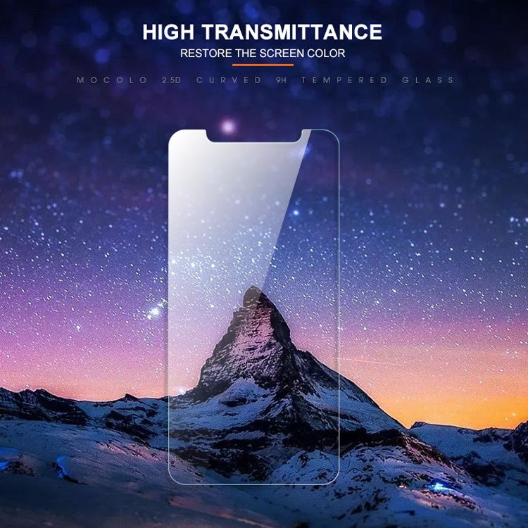 For iPhone 11 Pro Max / XS Max mocolo 0.33mm 9H 2.5D Tempered Glass Film