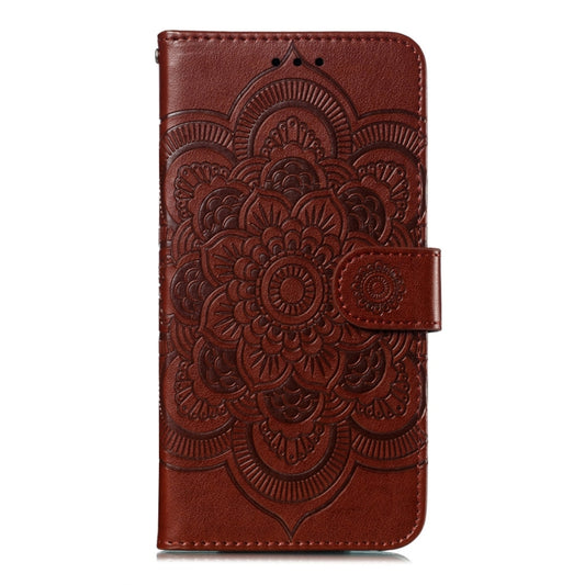 For iPhone XR Mandala Embossing Pattern Horizontal Flip Leather Case with Holder & Card Slots & Wallet & Photo Frame
