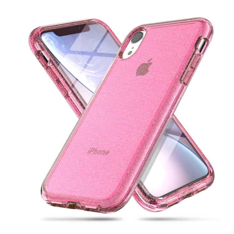 For iPhone XR Shockproof Terminator Style Glitter Powder Protector Case