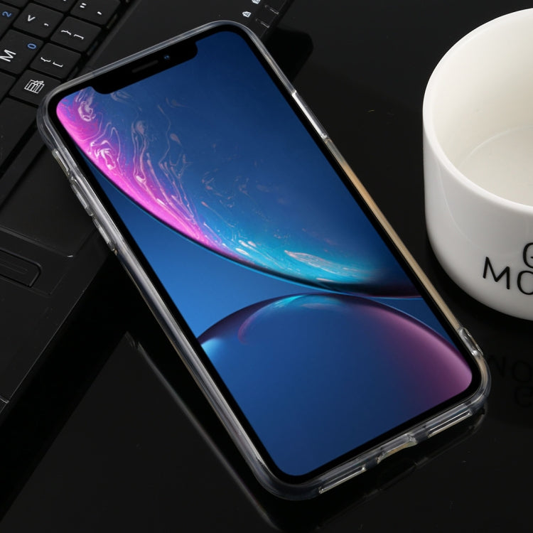 For iPhone XR Creative 1.5mm TPU Transparent Protective Case