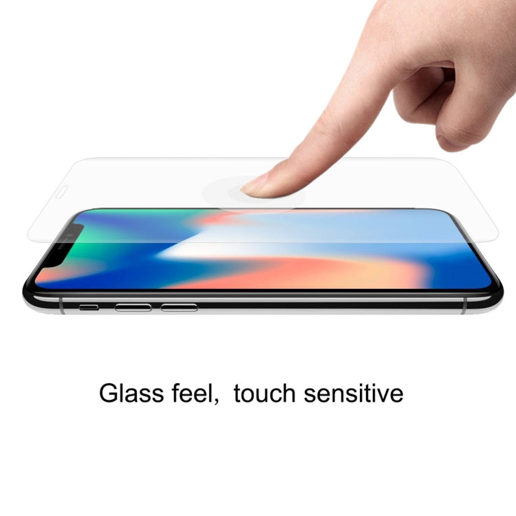 ENKAY Hat-Prince 0.1mm 3D Full Screen Protector Explosion-proof Hydrogel Film for  iPhone XR , TPU+TPE+PET Material