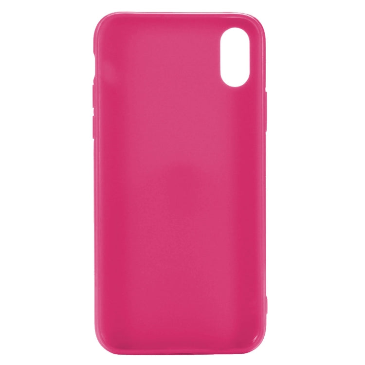 For iPhone XR Candy Color TPU Case