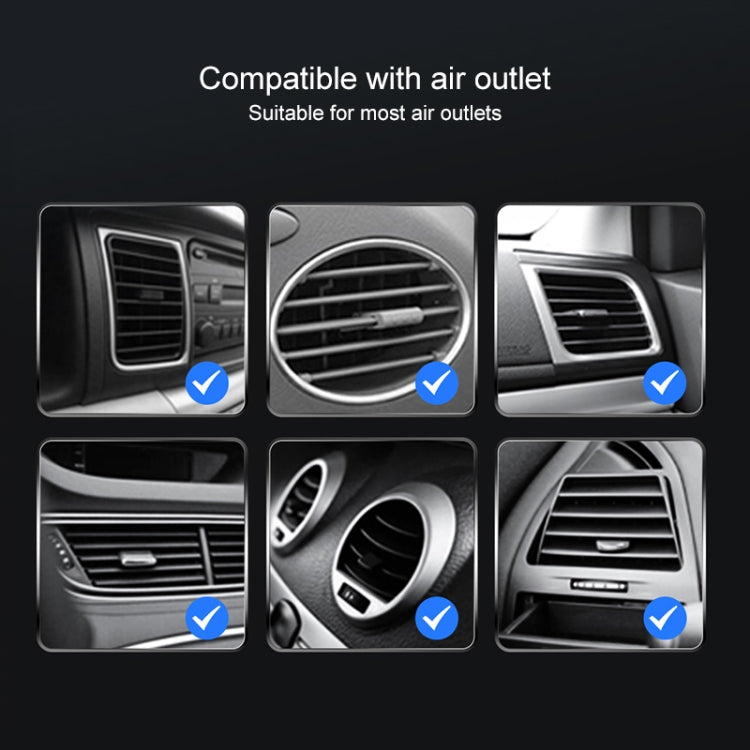 JJT-968 15W Max Output Magnetic Car Air Outlet Bracket Wireless Charger