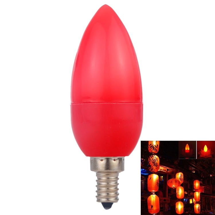 E12 2W 8 LEDs 2835 SMD 90 LM LED Light Bulb Energy Saving Light, AC 220V