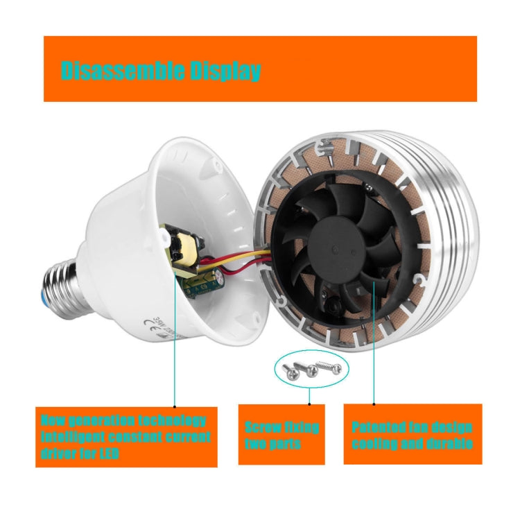 MANTOO PGL35 35W 120V 5500K 3900LM LED Light Bulb for Photography Lighting