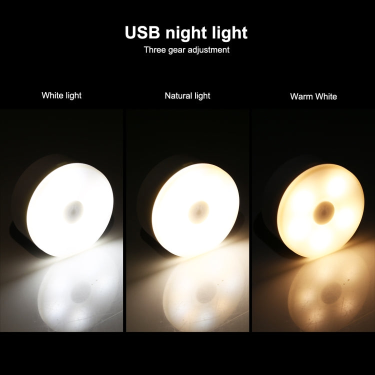 3-color USB Rechargeable LED Night Light