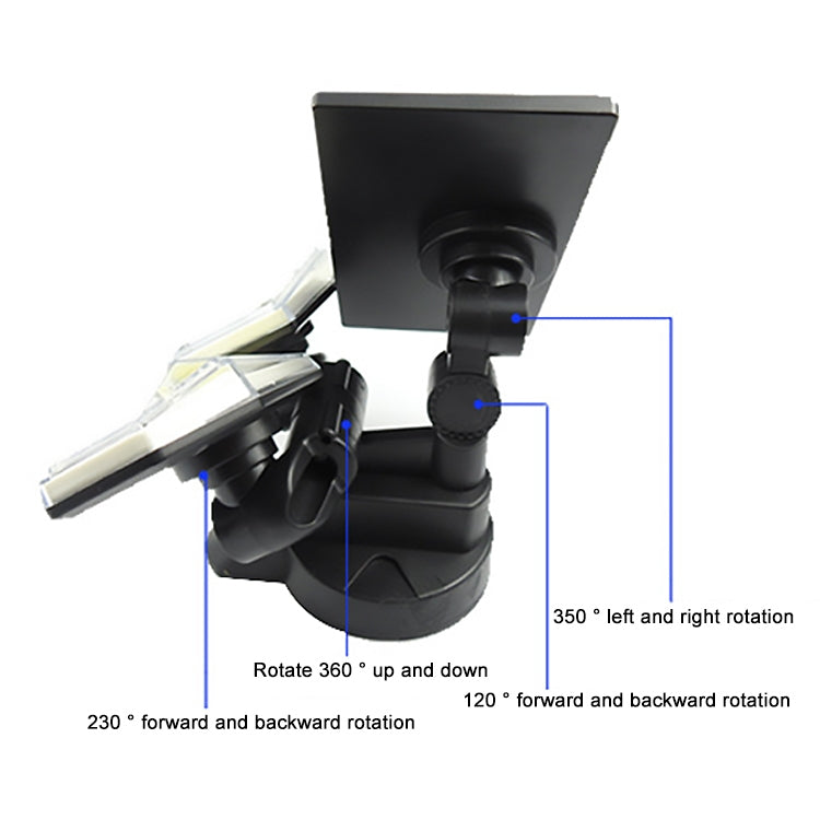 56 LEDs Home Lighting Integrated Courtyard Waterproof Double Heads Rotatable Solar Wall Light Street Light