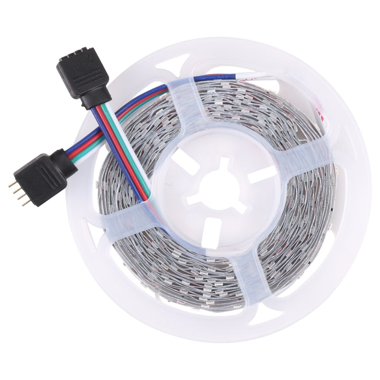 Bare Board 2835 SMD RGB LED Rope Light, 60 LED/m, Length: 5m, 12V 2A 100-240V, with 44-key Remote Control