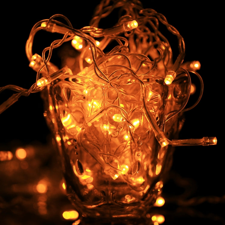 96 LEDs Little Ice Bars String Light with End Joint & Multi-function Controller, EU Plug, AC 220V