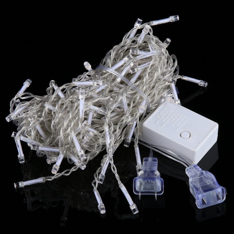 96 LEDs Little Ice Bars String with End Joint & Multi-function Controller, US Plug, AC 110V