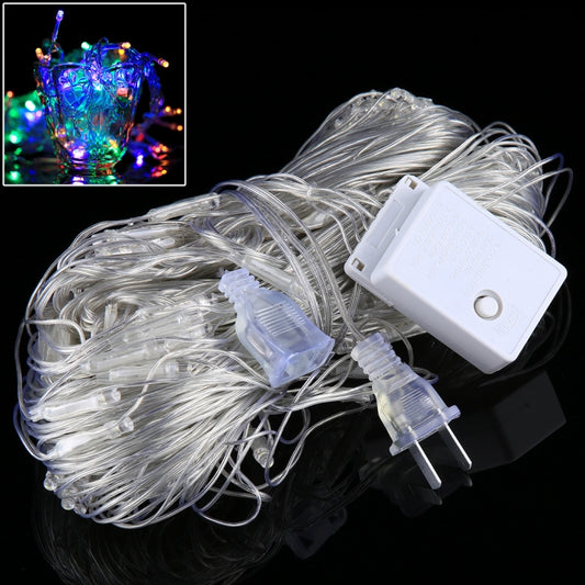 200 LEDs Reticular String Light with End Joint & Multi-function Controller, US Plug,  AC 110V