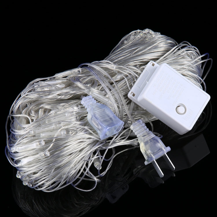200 LEDs Reticular String Light with End Joint & Multi-function Controller, US Plug,  AC 110V