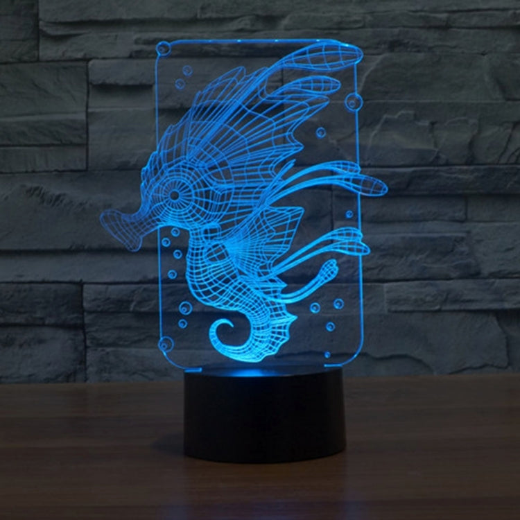 7 Colour Discoloration Creative Visual Stereo Lamp Desk Lamp Night Light