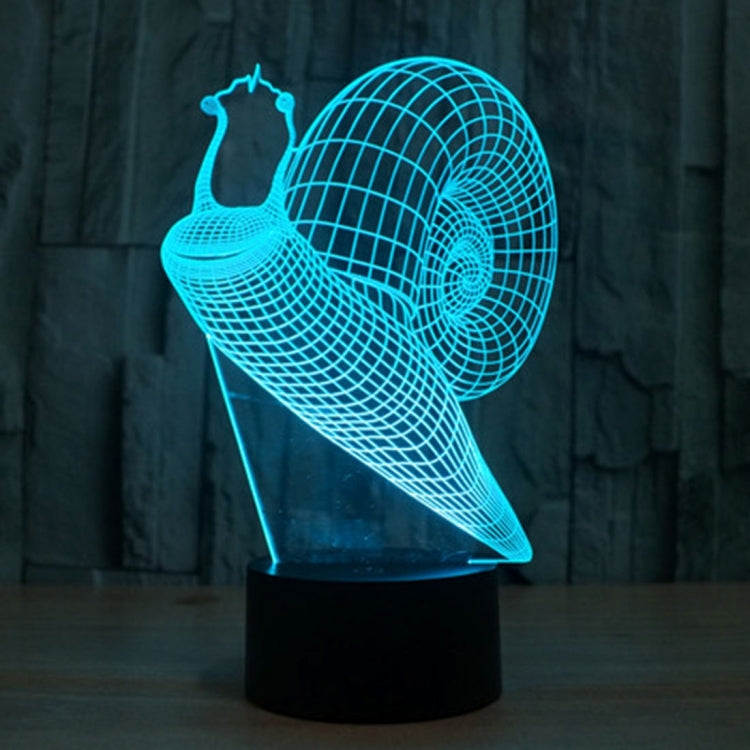 7 Color Discoloration Creative Visual Stereo Lamp Desk Lamp Night Light