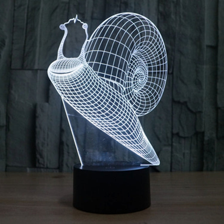 7 Color Discoloration Creative Visual Stereo Lamp Desk Lamp Night Light