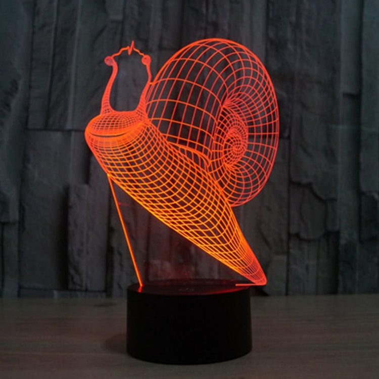 7 Color Discoloration Creative Visual Stereo Lamp Desk Lamp Night Light