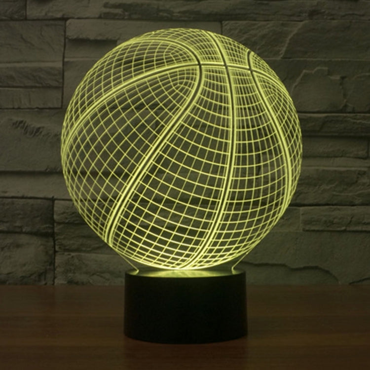 7 Color Discoloration Creative Visual Stereo Lamp Desk Lamp Night Light