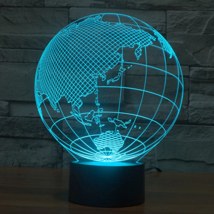 7 Color Discoloration Creative Visual Stereo Lamp Desk Lamp Night Light