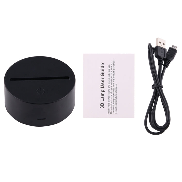 7 Color Discoloration Creative Visual Stereo Lamp Desk Lamp Night Light, Elaphurus Davidianus Style