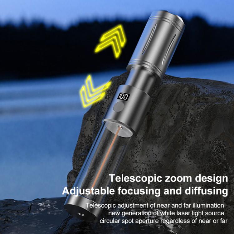 KXK-606 15W Camping Flashlight Rechargeable Emergency Light