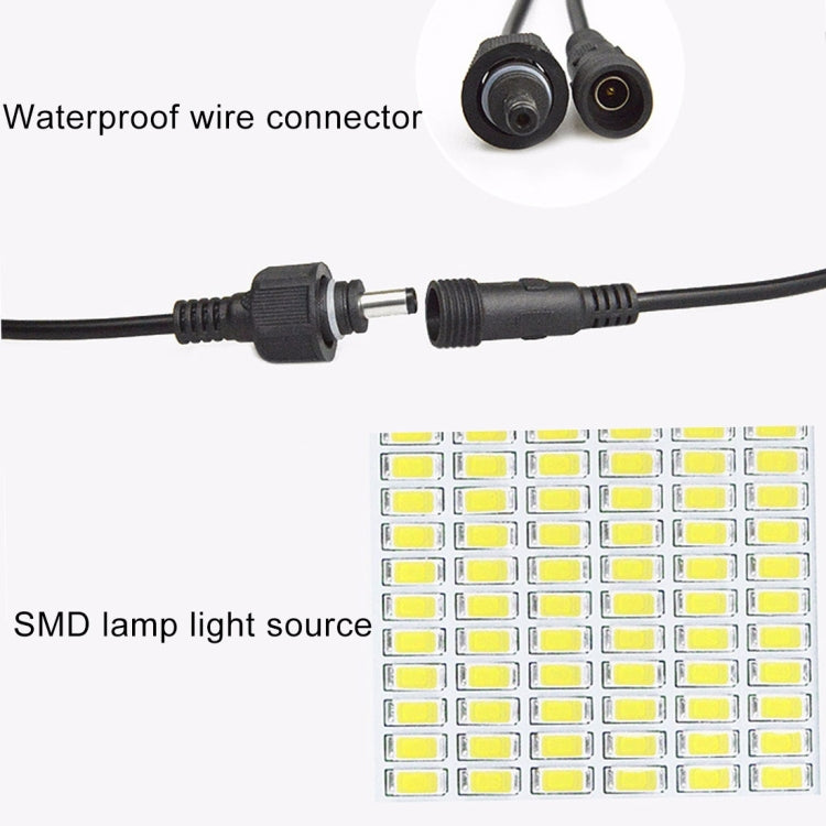10W 100 LEDs IP67 Waterproof Solar Power Flood Light with Remote Control