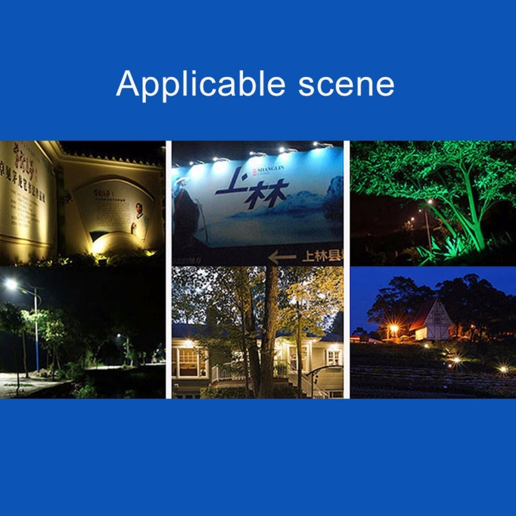 10W 100 LEDs IP67 Waterproof Solar Power Flood Light with Remote Control