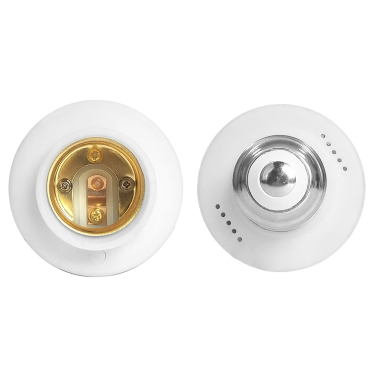 200W Max E27 APP Remote Control WiFi Smart Light Bulb Adapter Lamp Base Works with Alexa Echo & Google Home, AC 100-250V