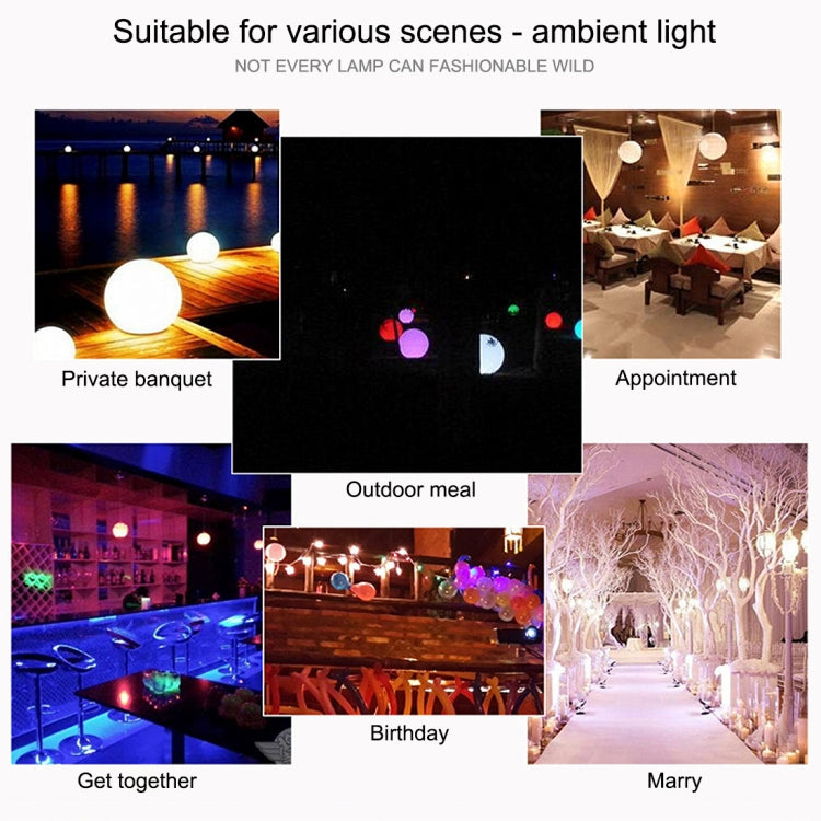 USB Charging 7-Color Changing Energy-saving LED Night Light with Wooden Holder Base, Patted 7-Color(10cm)