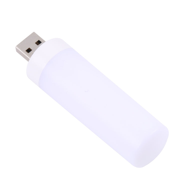 USB LED Flame Lamp Flameless Candles Night Light