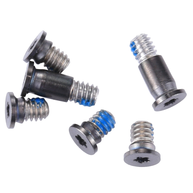 6 in 1 for Macbook Pro 13.3 inch with Touchbar A1706 Computer Case Bottom Cover Screws (2 Long + 4 Short)