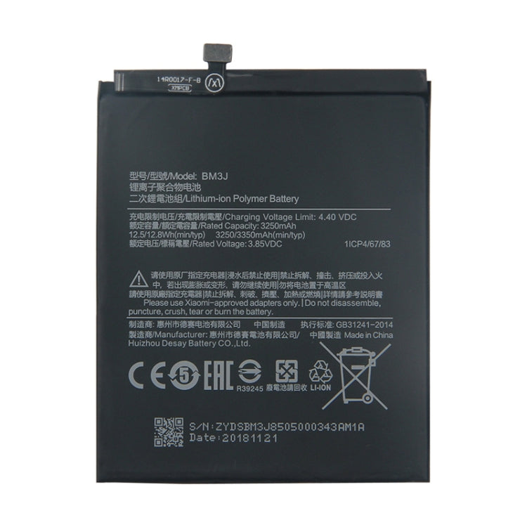 BM3J 3250mAh for Xiaomi Mi 8 Lite Li-Polymer Battery