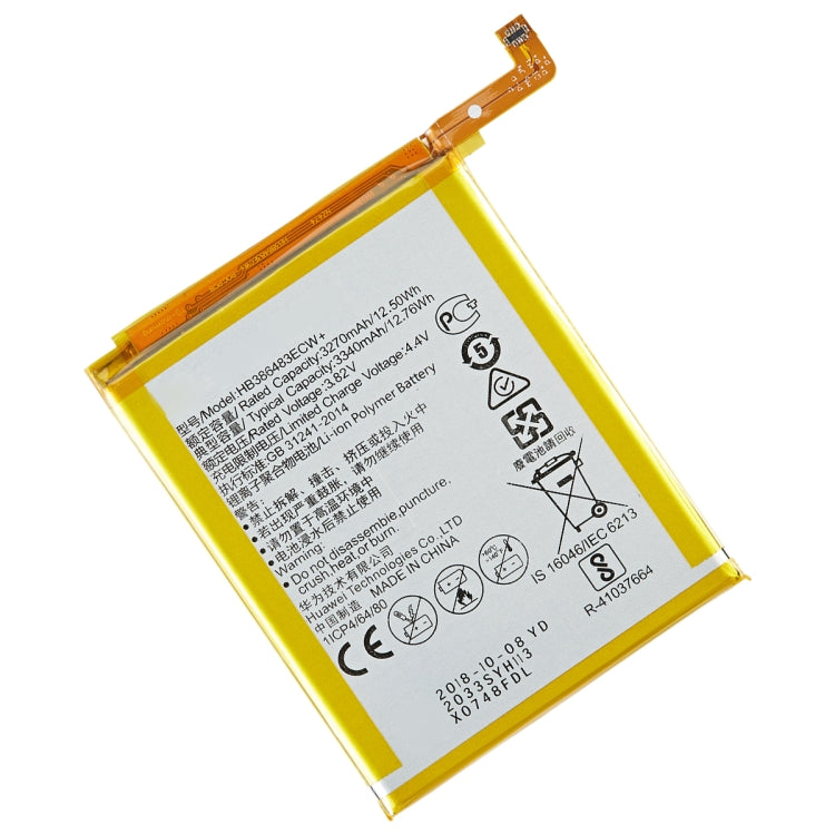 3340mAh HB386483ECW Li-Polymer Battery Replacement for Huawei G9 Plus / G8 / Honor 6X