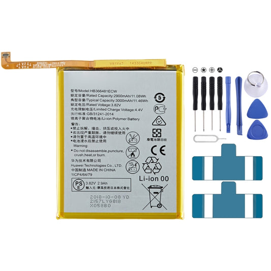 3000mAh Li-Polymer Battery Replacement for Huawei P20 Lite / P10 Lite / Nova 3e / Honor 9 Lite / Honor 9i