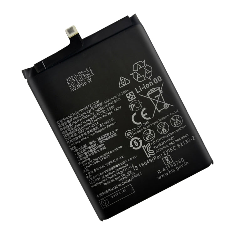 3800mAh HB525777EEW Li-Polymer Battery Replacement for Huawei P40 / P40 Pro