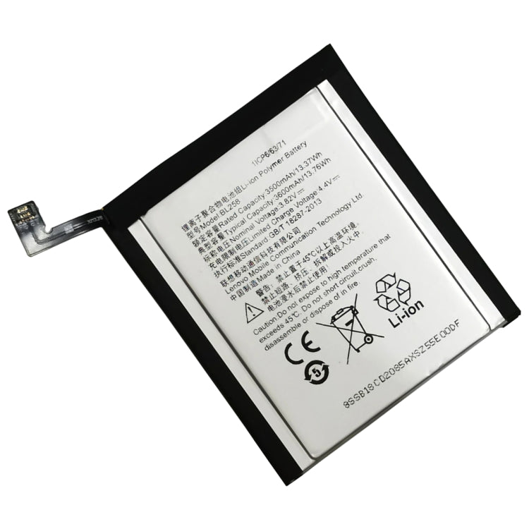 3500mAh BL258 for Lenovo Vibe X3 Li-Polymer Battery